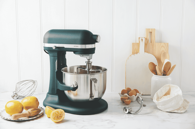 KitchenAid 6.6L Artisan Bowl Lift Mixer Pebbled Palm