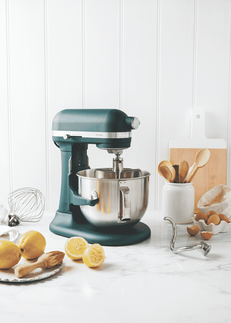 KitchenAid 6.6L Artisan Bowl Lift Mixer Pebbled Palm