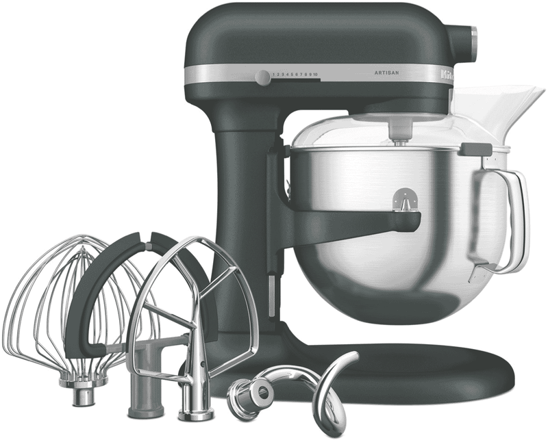 KitchenAid 6.6L Artisan Bowl Lift Mixer Pebbled Palm