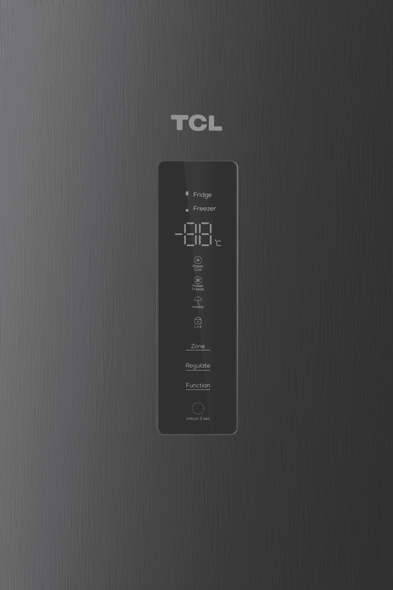 TCL 416L Bottom Mount Refrigerator