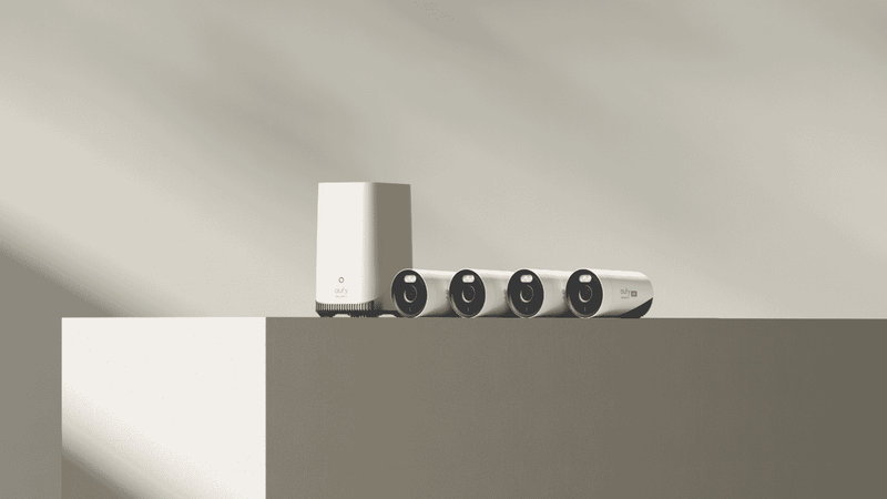 eufy E330 24/7 Security System Hub3 (4-Pack)