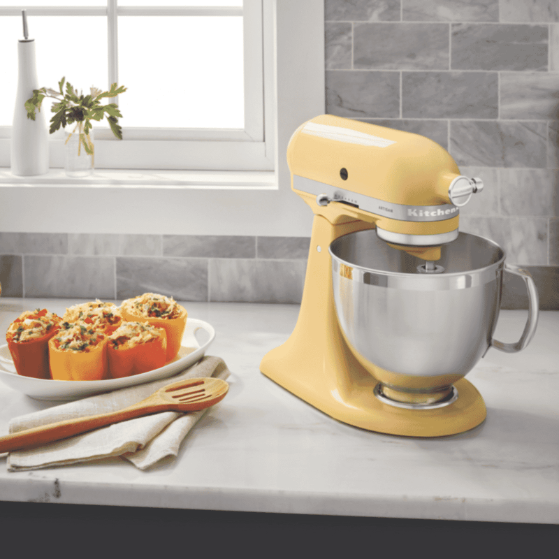 KitchenAid Artisan Tilt Head Stand Mixer Majestic Yellow