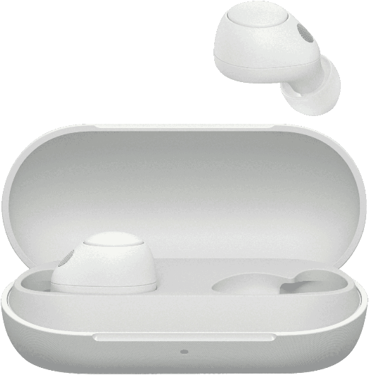 Sony Noise Cancelling Earbuds - White