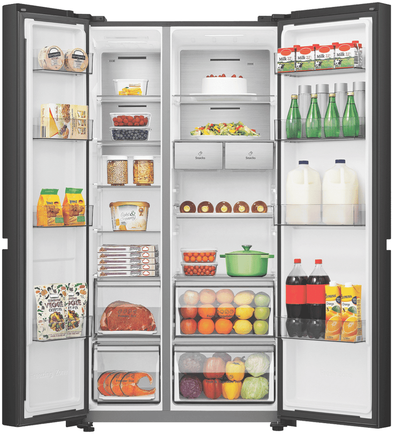 Hisense 652L Side By Side Refrigerator