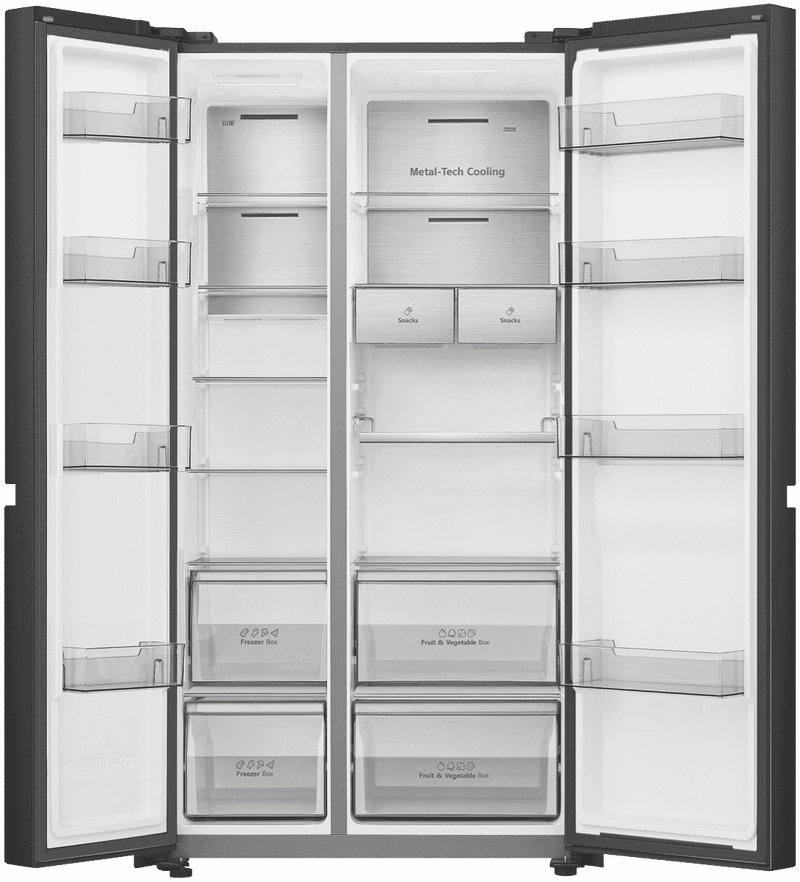 Hisense 652L Side By Side Refrigerator