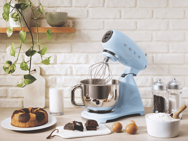 Smeg 50's Style Stand Mixer Pastel Blue