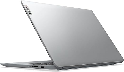 Lenovo IdeaPad Slim 1i Laptop, 15.6-inch HD, 4GB RAM, 128GB SSD, Intel Pentium N6000, Windows 11 S, Microsoft 365 Personal for 1 Year, Cloud Grey, 82LX002CAU