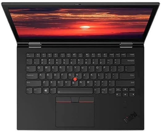 Lenovo ThinkPad X1 Yoga 3rd Gen Intel Core i7-8550U 8GB 256GB SSD Intel UHD Graphics 620 Windows 10 Pro 14-Inch FHD Touch Laptop, Black, 20LD001AAU