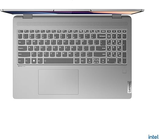 Lenovo IdeaPad Flex 5 16IRU8 Laptop, 16-inch, 16GB RAM, 512GB SSD, Intel Core i7-1355U, Intel Iris Xe Graphics, Windows 11 Home, Arctic Grey, 82Y1002RAU