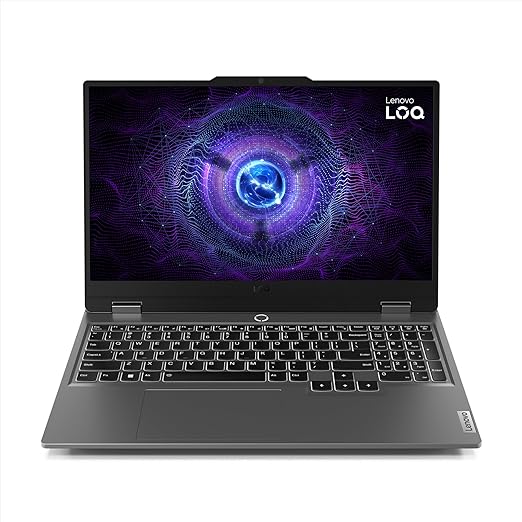 Lenovo LOQ 15IRX9 15.6 Inch FHD Intel Core i7-13650HX 16GB RAM/1TB SSD/NVIDIA GeForce RTX 4060 8GB GDDR6 Graphics Windows 11 Home Laptop, Luna Grey