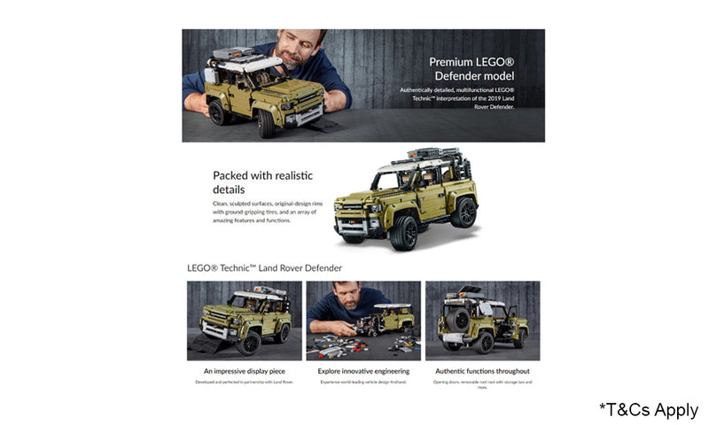 LEGO Technic Land Rover Defender - Layaway AU